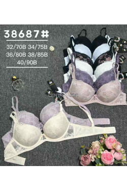 Biustonosze damskie MISKA B 38687