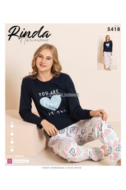 Piżama damska Turecka (M-2XL) 5418