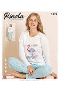 Piżama damska Turecka (M-3XL) 1