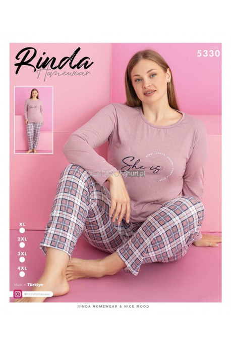 Piżama damska Turecka (XL-4XL) 53