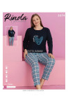 Piżama damska Turecka (XL-4XL) 53