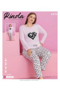 Piżama damska Turecka (XL-4XL) 53