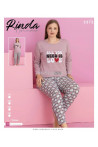 Piżama damska Turecka (XL-4XL) 53