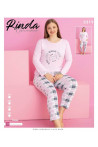 Piżama damska Turecka (XL-4XL) 53