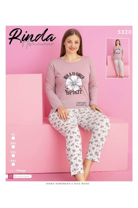 Piżama damska Turecka (XL-4XL) 53