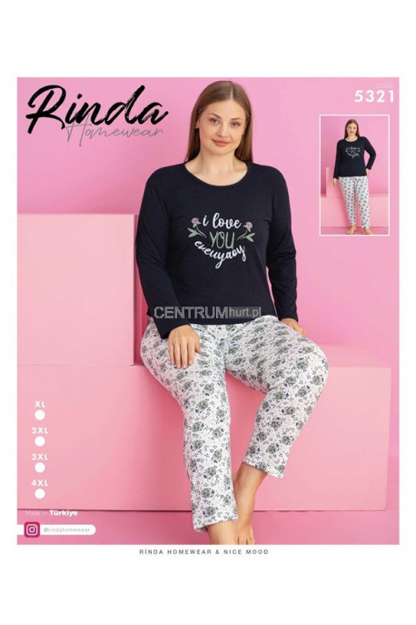Piżama damska Turecka (XL-4XL) 53