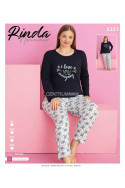 Piżama damska Turecka (XL-4XL) 53