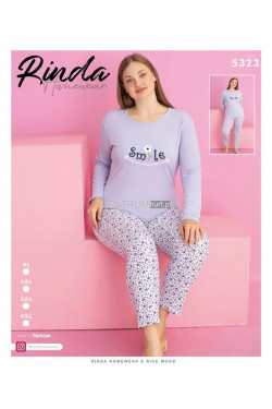 Piżama damska Turecka (XL-4XL) 5323