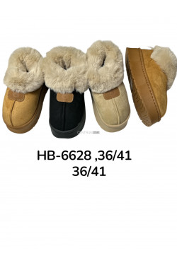 Buty damskie domowe (36-41) HB-6628