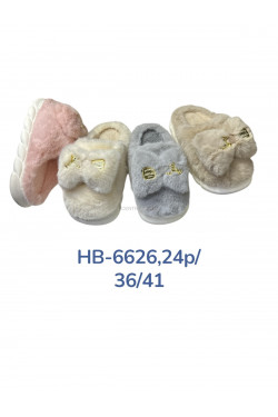 Buty damskie domowe (36-41) HB-6626