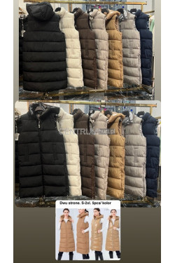 Kurtki kamizelki damskie (S-2XL) 7141