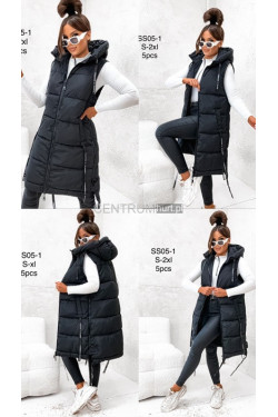 Kurtki kamizelki damskie (S-2XL) SS05-1