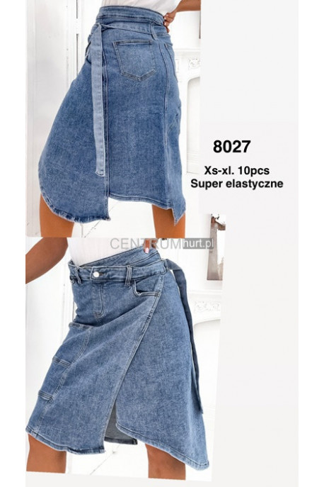 Spódnica jeansowa damska (XS-XL) 2