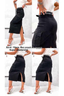 Spódnica jeansowa damska (XS-XL) 7352