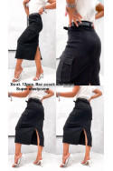 Spódnica jeansowa damska (XS-XL) 2