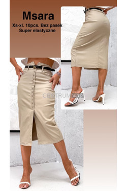 Spódnica skórzana damska (XS-XL) 7353