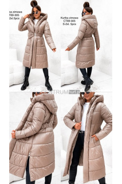 Kurtka damska zimowa (S-2XL) CT69-305
