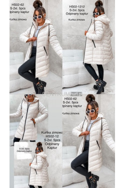 Kurtka damska zimowa (S-2XL) HS02-1212