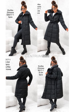 Kurtka damska zimowa (S-2XL) 9217-1