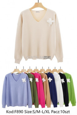 Sweter damski (S/M-L/XL) F890