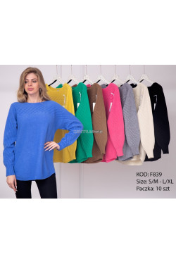 Sweter damski (S/M-L/XL) F839