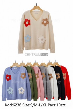 Sweter damski (S/M-L/XL) 6236