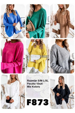Sweter damski (S/M-L/XL) F873