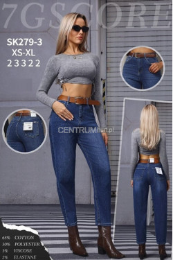 Jeansy damskie (XS-XL) SK279-3
