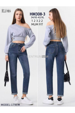 Jeansy damskie (XS-XL) HM308-3