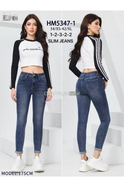 Jeansy damskie (XS-XL) HM5347-1