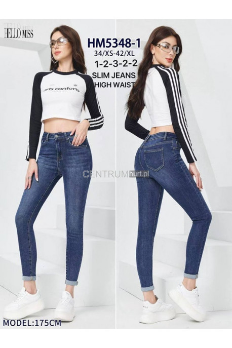 Jeansy damskie (XS-XL) 2