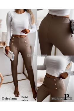 Spodnie skórzane damskie (S-XL) 2152