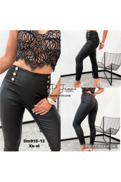 Spodnie skórzane damskie (XS-XL) DM919-13
