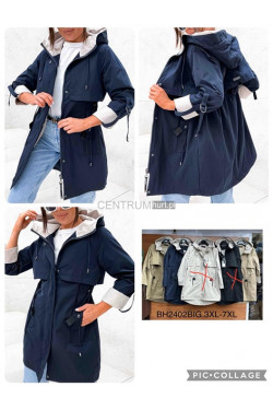 Kurtki damskie przejściowe (3XL-7XL) BH2402BIG