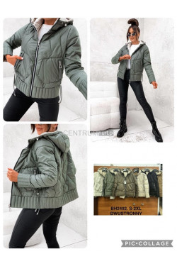 Kurtki damskie dwustrona przejściowe (S-2XL) BH2492