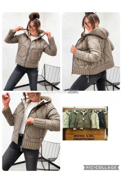 Kurtki damskie dwustrona przejściowe (S-2XL) BH2492
