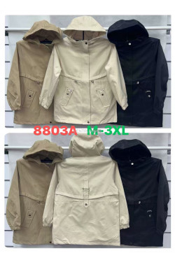 Kurtki damskie KOLORY DO WYBORU (M-3Xl) 8803A