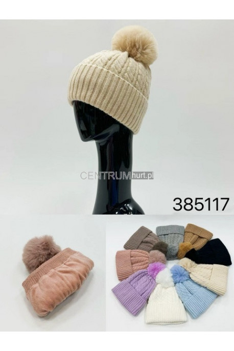 Czapka zimowa damska 385111