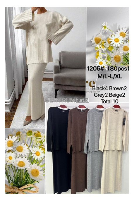 Komplet damski (S/m-l/xl) 1158
