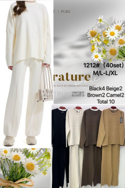 Komplet damski (M-XL) 1212