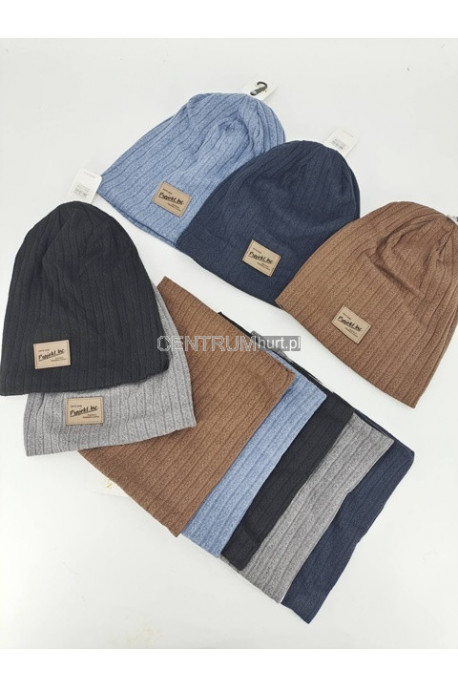 Komplet czapka komin 7492