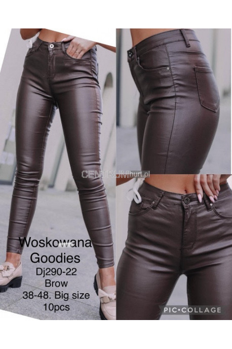 Spodnie skórane damskie (38-48) DJ290-26