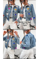 Kurtki jeansowe damskie (S-L) MF009