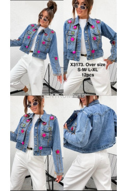 Kurtki jeansowe damskie (S-XL) X3173