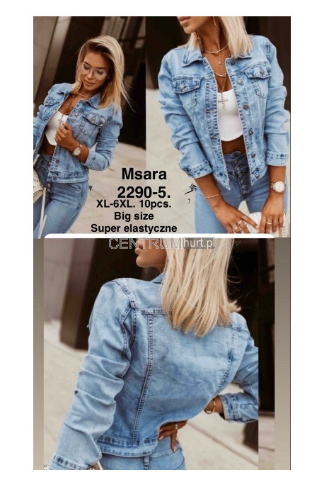 Kurtki jeansowe damskie (XS-XL) 2051-1