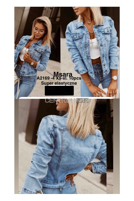 Kurtki jeansowe damskie (XS-XL) 2051-1