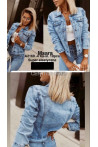 Kurtki jeansowe damskie (XS-XL) 2051-1