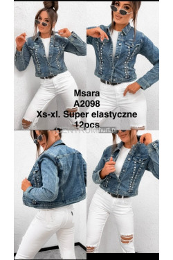 Kurtki jeansowe damskie (XS-XL) A2098