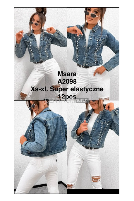 Kurtki jeansowe damskie (XS-XL) A2169-4