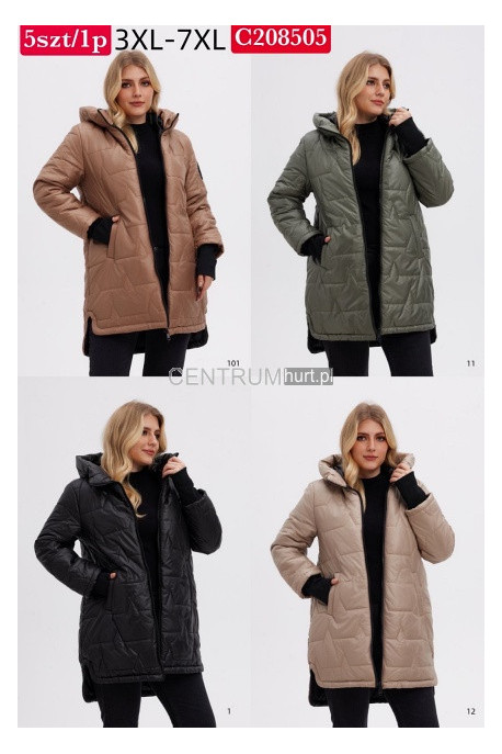Kurtki zimowe damskie (3XL-7XL) C20073